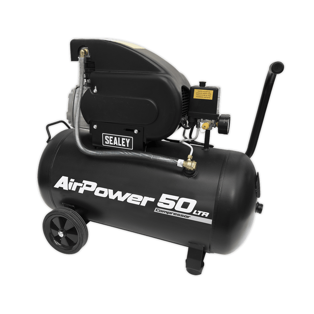Sealey SAC5020A Air Compressor 50L Direct Drive 2hp - SAC5020A - Sealey Tools UK - Trade Counter Direct