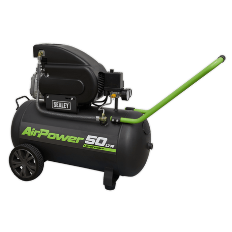 Sealey SAC5020E Compressor 50ltr Direct Drive 2hp - Direct Drive - SLY-16559 - Sealey Tools UK - Trade Counter Direct