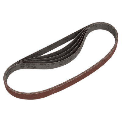 Sealey SB0020 25 x 762mm Sanding Belt 60Grit - Pack of 5 - SB0020 - Sealey Tools UK - Trade Counter Direct