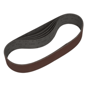Sealey SB005 Sanding Belt 50 x 686mm 120Grit Pack of 5 - SB005 - Sealey Tools UK - Trade Counter Direct