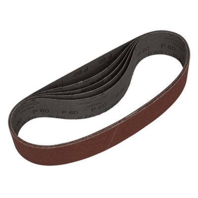 Sealey SB006 50 x 686mm Sanding Belt 60Grit - Pack of 5 - SB006 - Sealey Tools UK - Trade Counter Direct