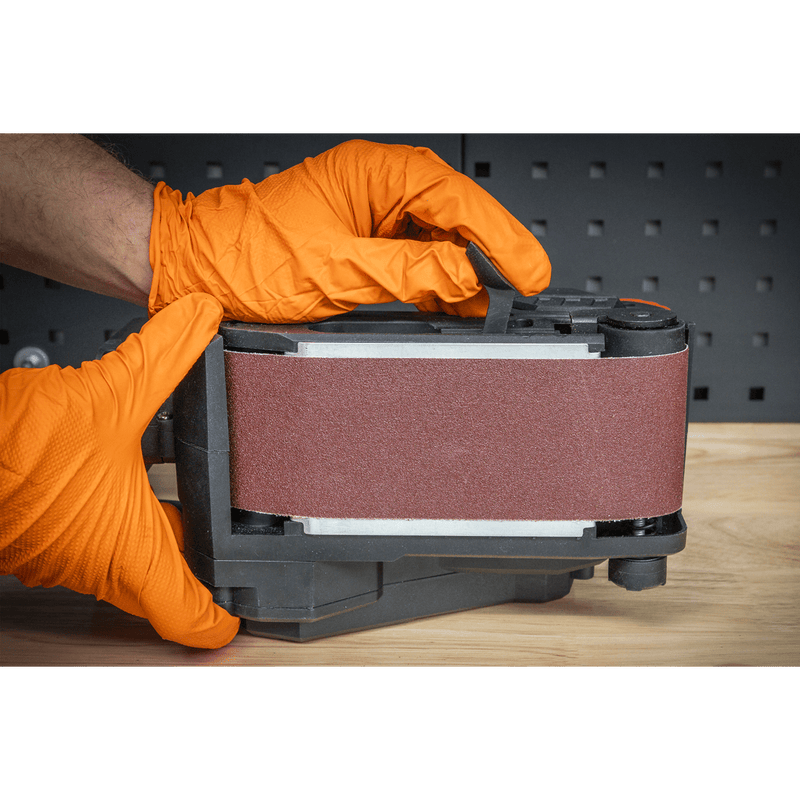 Sealey SB120457 76 x 457mm Sanding Belt 120Grit - Pack of 5 - SB120457 - Sealey Tools UK - Trade Counter Direct