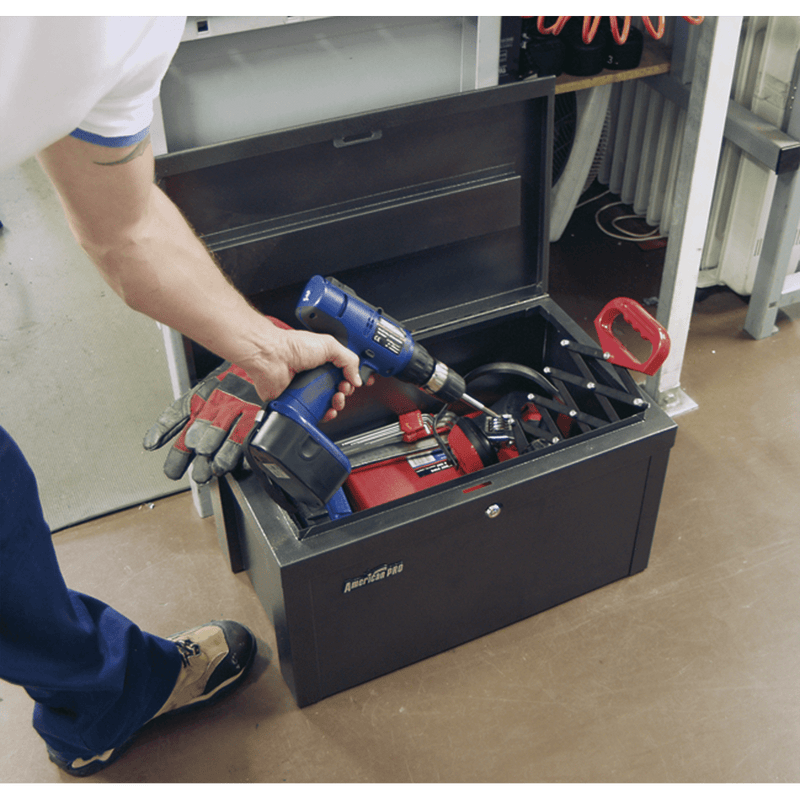 Sealey SB565 American PRO® Steel Storage Chest 565 x 350 x 320mm - SB565 - Sealey Tools UK - Trade Counter Direct