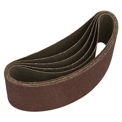 Sealey SB60457 76 x 457mm Sanding Belt 60Grit - Pack of 5 - SB60457 - Sealey Tools UK - Trade Counter Direct