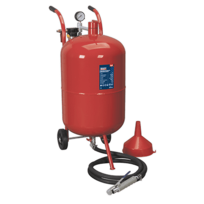 Sealey SB998 75L Shot Blaster with Water Trap & Wheels - SB998 - Sealey Tools UK - Trade Counter Direct
