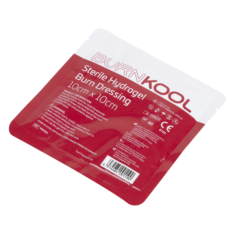 Sealey SBK10 Burn Relief Dressing 100 x 100mm - SBK10 - Sealey Tools UK - Trade Counter Direct