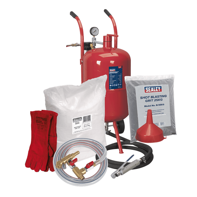Sealey SBKITA Shot & Soda Blasting Kit - SBKITA - Sealey Tools UK - Trade Counter Direct