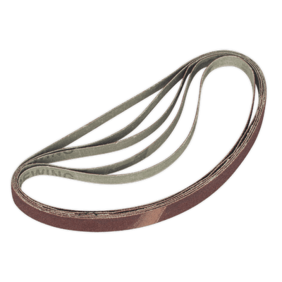 Sealey SBS35/B80GW 12 x 456mm Sanding Belt 80Grit - Pack of 5 - SBS35/B80GW - Sealey Tools UK - Trade Counter Direct