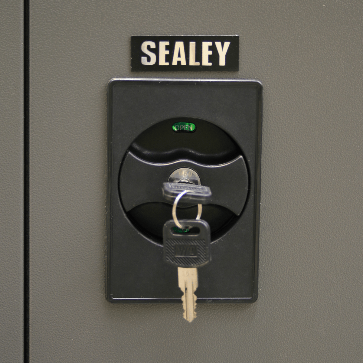 Sealey SC02 Floor Cabinet 2 Door 4 Shelf & Hanging Rail - SC02 - Sealey Tools UK - Trade Counter Direct