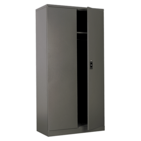 Sealey SC02 Floor Cabinet 2 Door 4 Shelf & Hanging Rail - SC02 - Sealey Tools UK - Trade Counter Direct