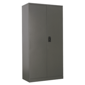 Sealey SC02 Floor Cabinet 2 Door 4 Shelf & Hanging Rail - SC02 - Sealey Tools UK - Trade Counter Direct