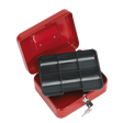 Sealey SCB2 Key Lock Cash Box 200 x 160 x 90mm - SCB2 - Sealey Tools UK - Trade Counter Direct