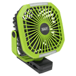 Sealey SCF8WL 8" Portable Clip Fan with Worklight - SCF8WL - Sealey Tools UK - Trade Counter Direct