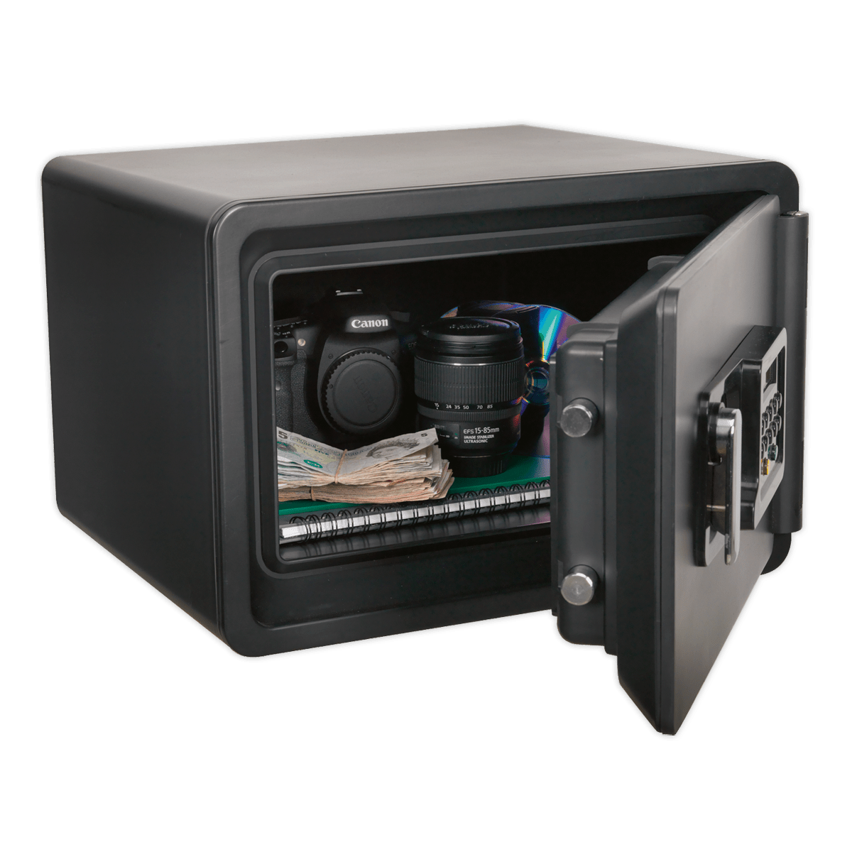 Sealey SCFS04 Electronic Combination Fireproof Safe 450 x 380 x 305mm - SCFS04 - Sealey Tools UK - Trade Counter Direct