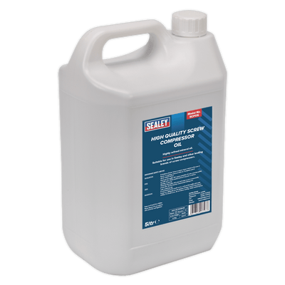 Sealey SCPO5 Screw Compressor Oil 5L - SCPO5 - Sealey Tools UK - Trade Counter Direct