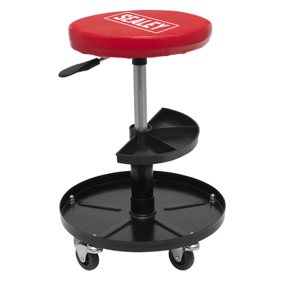Sealey SCR10COMBO SCR10 Mechanic's Seat and Tool Tray Combo - SCR10COMBO - Sealey Tools UK - Trade Counter Direct
