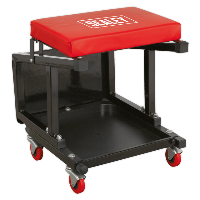 Sealey SCR16 Mechanic's Utility Seat & Step Stool - SCR16 - Sealey Tools UK - Trade Counter Direct