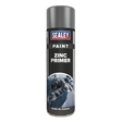 Sealey SCS034S Grey Zinc Primer Paint 500ml - SCS034S - Sealey Tools UK - Trade Counter Direct