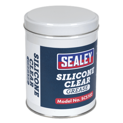 Sealey SCS102 Silicone Clear Grease 500g Tin - SCS102 - Sealey Tools UK - Trade Counter Direct