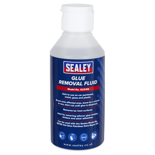 Sealey SCS105 200ml Glue Removal Fluid - SCS105 - Sealey Tools UK - Trade Counter Direct