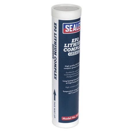 Sealey SCS106 EP2 Lithium Complex Grease Cartridge 400g - SCS106 - Sealey Tools UK - Trade Counter Direct