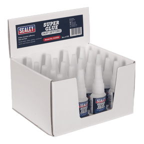Sealey SCS302 Super Glue Fast Setting 20g Pack of 20 - SCS302 - Sealey Tools UK - Trade Counter Direct