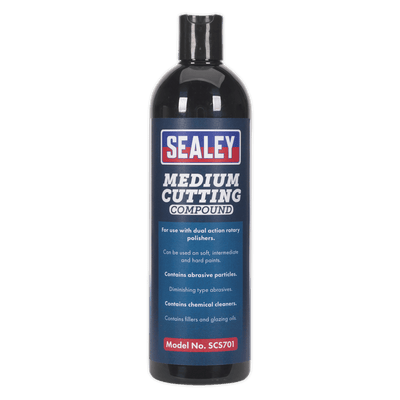 Sealey SCS701 Cutting Compound Medium 500ml - SCS701 - Sealey Tools UK - Trade Counter Direct