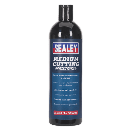 Sealey SCS701 Cutting Compound Medium 500ml - SCS701 - Sealey Tools UK - Trade Counter Direct