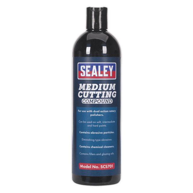 Sealey SCS701 Cutting Compound Medium 500ml - SCS701 - Sealey Tools UK - Trade Counter Direct