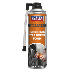 Sealey SCSTR500 Emergency Tyre Repair Foam 500ml - SCSTR500 - Sealey Tools UK - Trade Counter Direct