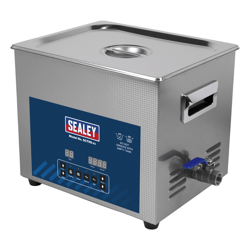 Sealey SCT09 Ultrasonic Cleaner 9L - SCT09 - Sealey Tools UK - Trade Counter Direct
