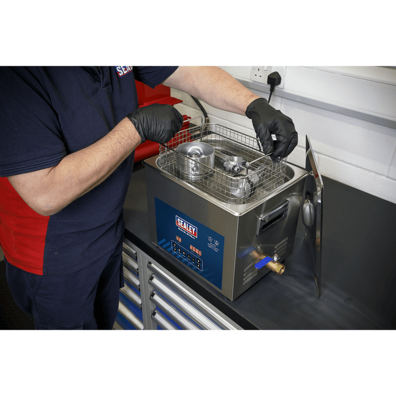 Sealey SCT09 Ultrasonic Cleaner 9L - SCT09 - Sealey Tools UK - Trade Counter Direct
