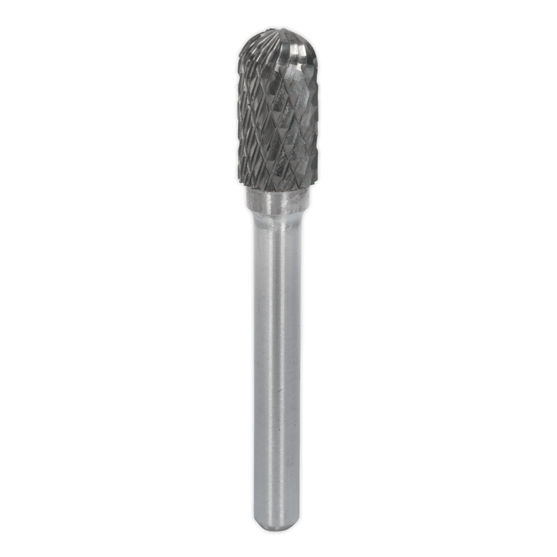 Sealey SDB02 Cylindrical Ball Nose Tungsten Carbide Rotary Burr 10mm - SDB02 - Sealey Tools UK - Trade Counter Direct
