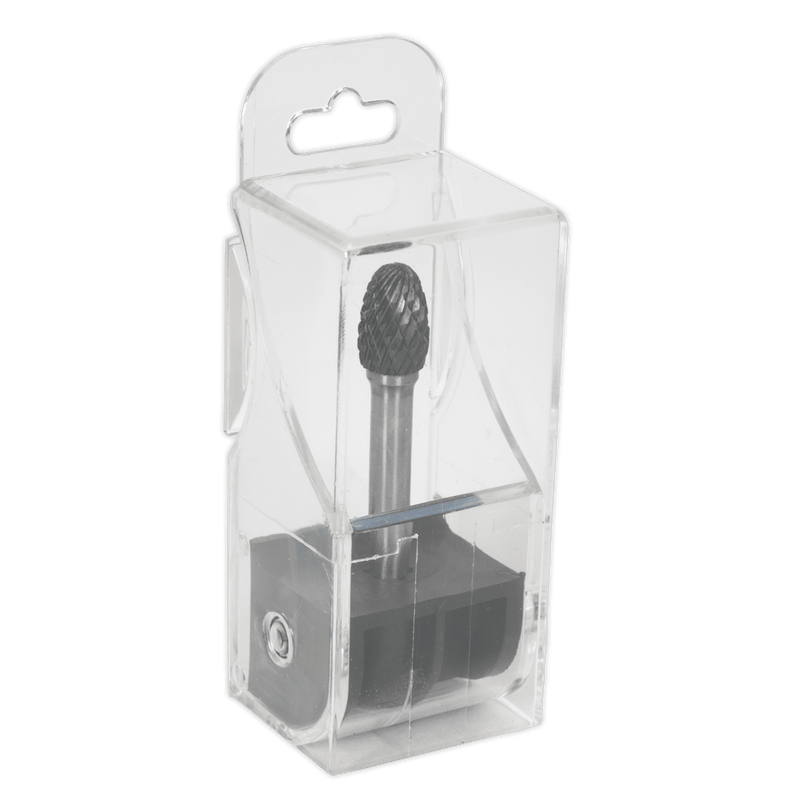 Sealey SDB04 Oval Tungsten Carbide Rotary Burr 10mm - SDB04 - Sealey Tools UK - Trade Counter Direct
