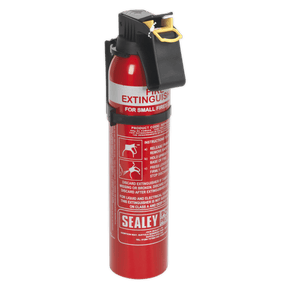 Sealey SDPE009D Fire Extinguisher 0.95kg Dry Powder - Disposable - SDPE009D - Sealey Tools UK - Trade Counter Direct