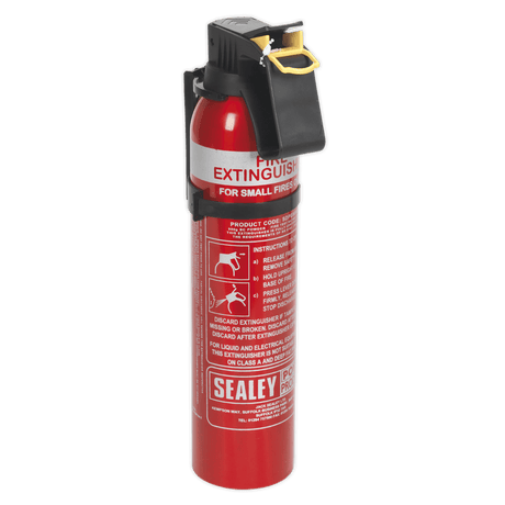 Sealey SDPE009D Fire Extinguisher 0.95kg Dry Powder - Disposable - SDPE009D - Sealey Tools UK - Trade Counter Direct