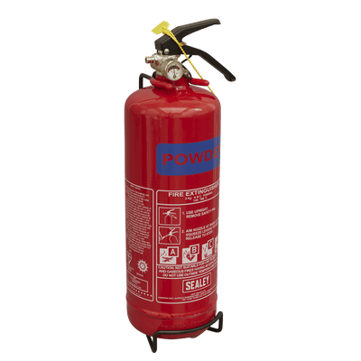 Sealey SDPE02 Dry Powder Fire Extinguisher 2kg - SDPE02 - Sealey Tools UK - Trade Counter Direct
