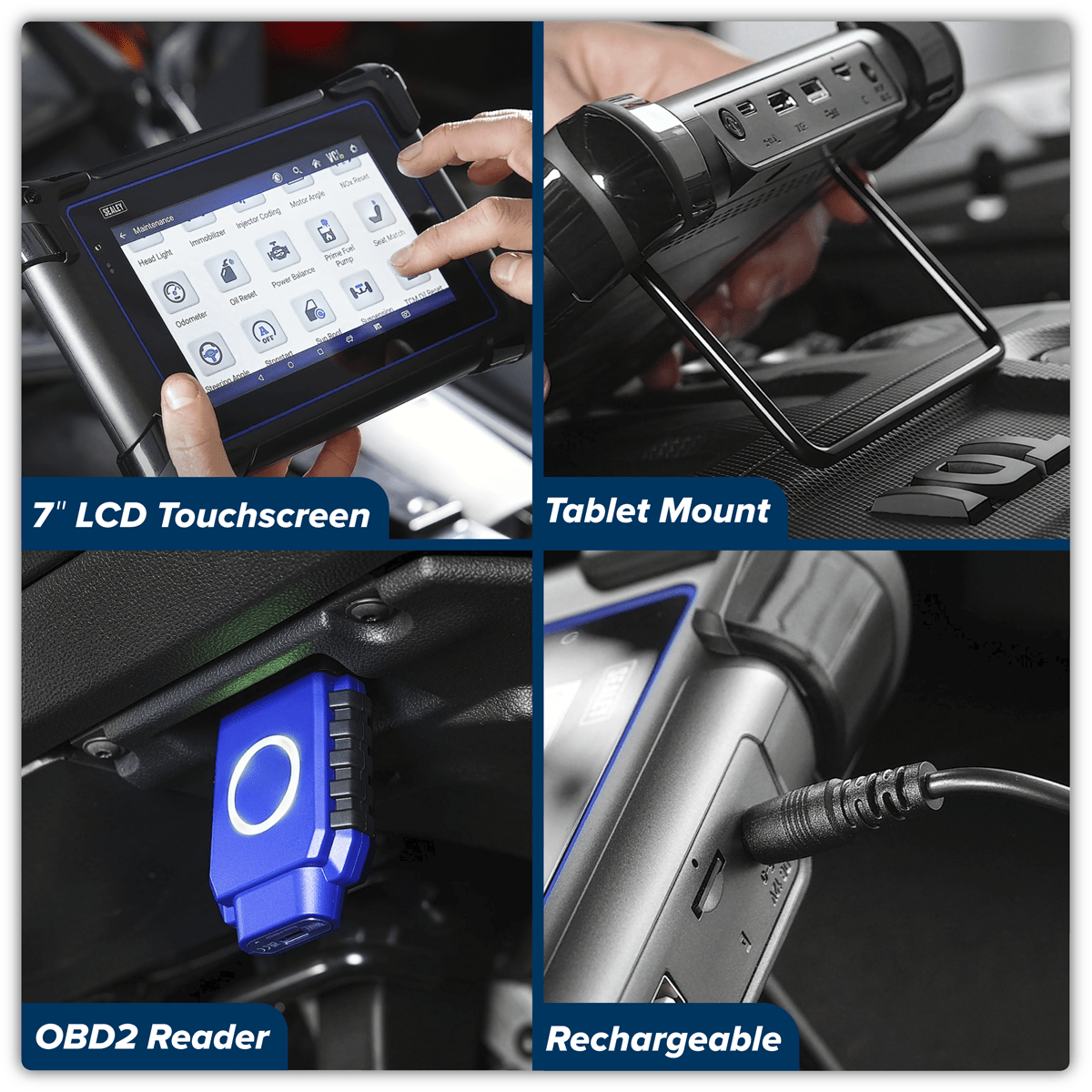 Sealey SDS1 Diagnostic Tablet Multi-Manufacturer - SDS1 - Sealey Tools UK - Trade Counter Direct