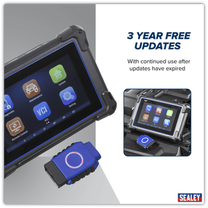Sealey SDS1 Diagnostic Tablet Multi-Manufacturer - SDS1 - Sealey Tools UK - Trade Counter Direct