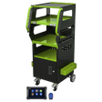 Sealey SDS1G Diagnostic Tablet & Trolley - Green - SDS1G - Sealey Tools UK - Trade Counter Direct