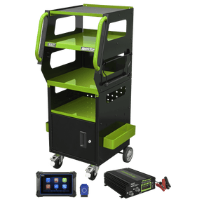 Sealey SDS1G1 Diagnostic Support Station - Green - SDS1G1 - Sealey Tools UK - Trade Counter Direct