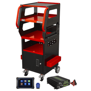 Sealey SDS1R1 Diagnostic Support Station - Red - SDS1R1 - Sealey Tools UK - Trade Counter Direct