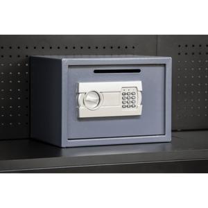 Sealey SECS01DS Electronic Combination Security Safe with Deposit Slot 350 x 250 x 250mm - SECS01DS - Sealey Tools UK - Trade Counter Direct