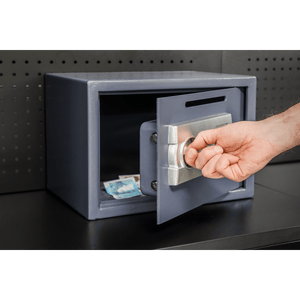 Sealey SECS01DS Electronic Combination Security Safe with Deposit Slot 350 x 250 x 250mm - SECS01DS - Sealey Tools UK - Trade Counter Direct