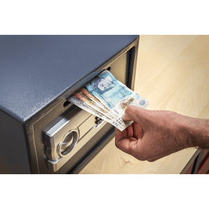 Sealey SECS01DS Electronic Combination Security Safe with Deposit Slot 350 x 250 x 250mm - SECS01DS - Sealey Tools UK - Trade Counter Direct