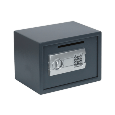 Sealey SECS01DS Electronic Combination Security Safe with Deposit Slot 350 x 250 x 250mm - SECS01DS - Sealey Tools UK - Trade Counter Direct