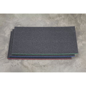 Sealey SF30B Easy Peel Shadow Foam® 1200 x 550 x 30mm - Blue/Black - SF30B - Sealey Tools UK - Trade Counter Direct