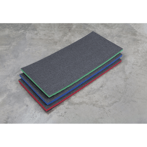 Sealey SF30B Easy Peel Shadow Foam® 1200 x 550 x 30mm - Blue/Black - SF30B - Sealey Tools UK - Trade Counter Direct