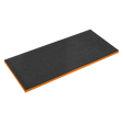 Sealey SF30OR Easy Peel Shadow Foam® 1200 x 550 x 30mm - Orange/Black - SF30OR - Sealey Tools UK - Trade Counter Direct