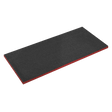 Sealey SF30R Easy Peel Shadow Foam® Red/Black 1200 x 550 x 30mm - SF30R - Sealey Tools UK - Trade Counter Direct